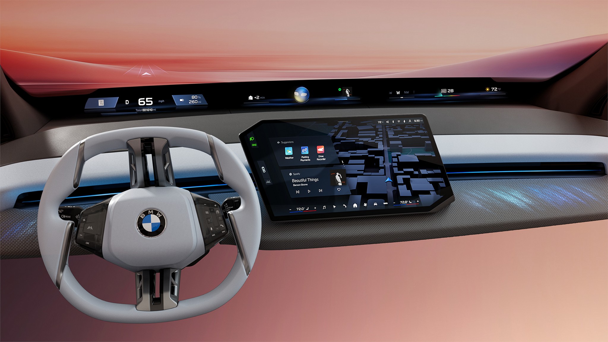 BMW Panoramic iDrive: Έτσι θα είναι το εσωτερικό του άμεσου μέλλοντος