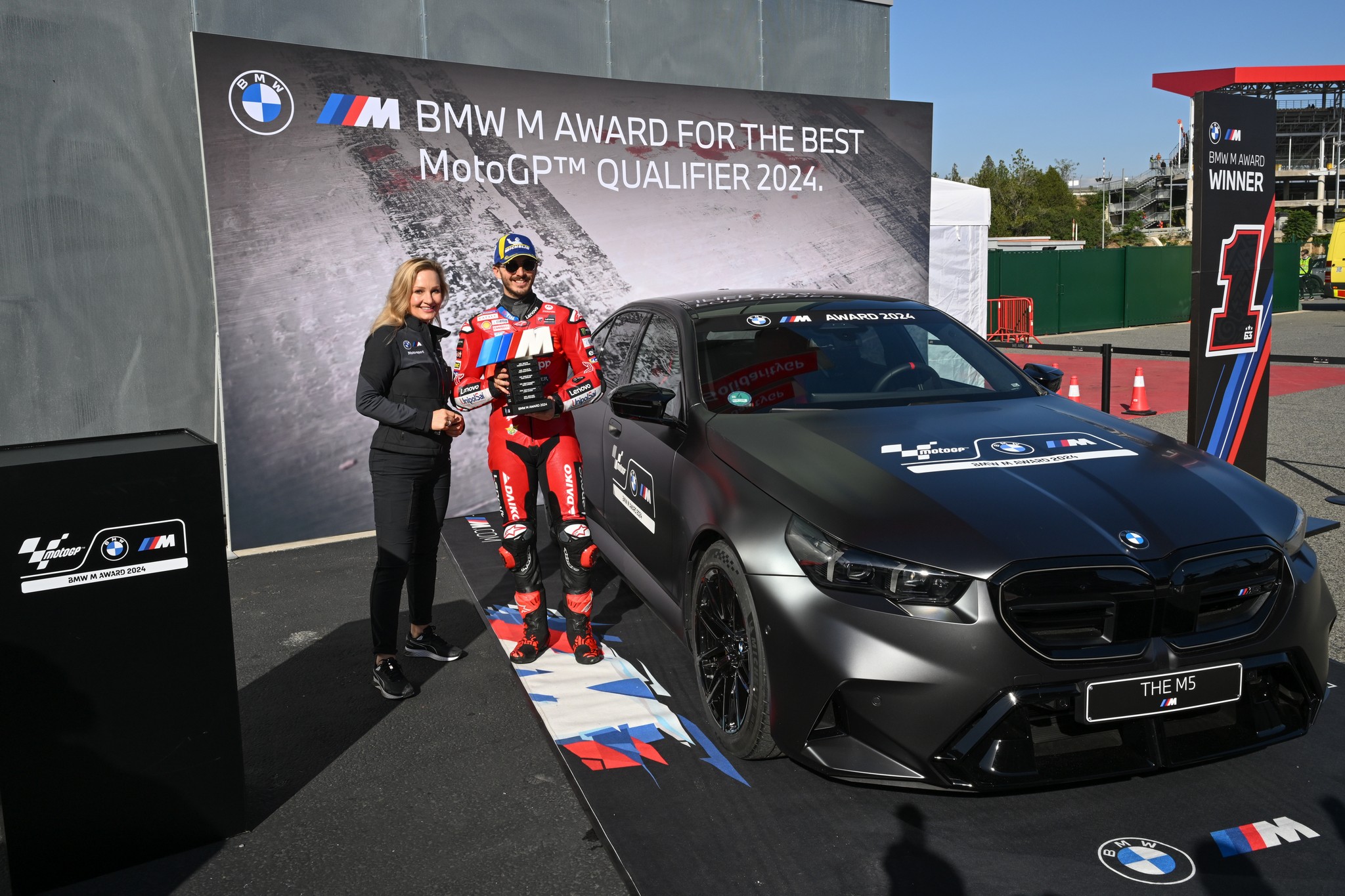 Έπαθλο 727 ίππων της BMW M στον Francesco Bagnaia