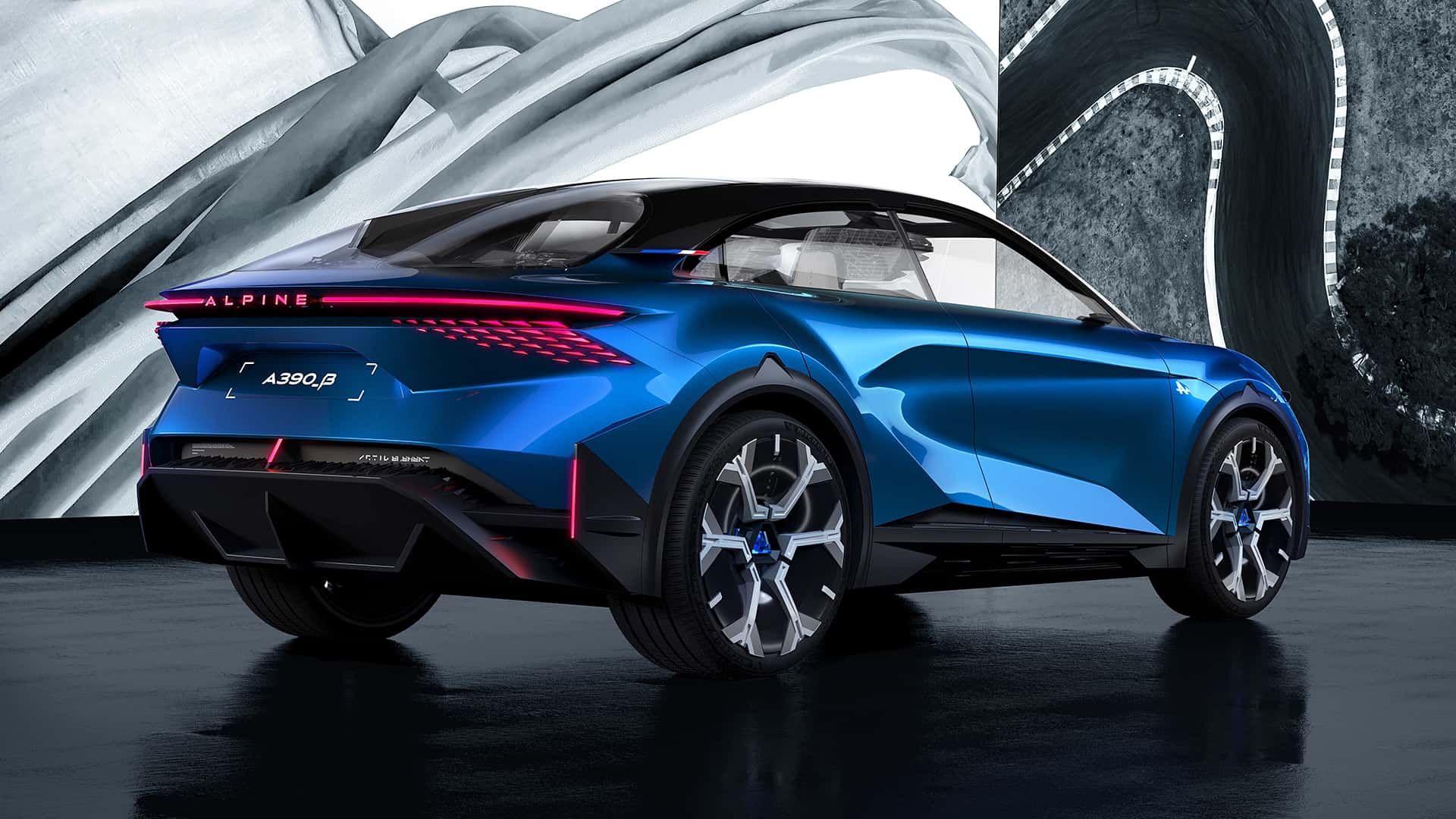 Alpine A390: Τρία μοτέρ, 464 ίπποι και... ντριφτάρει