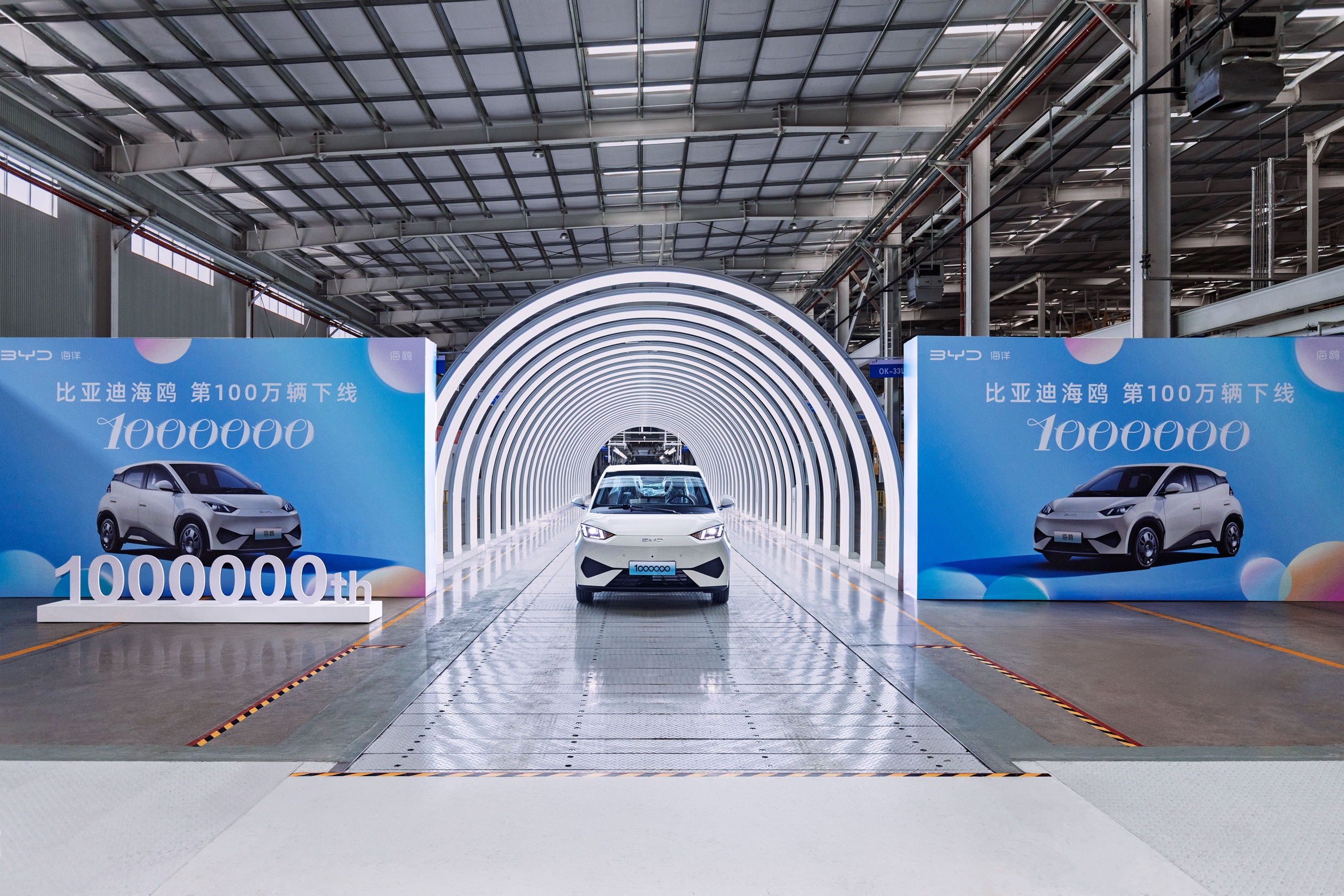 Η BYD σπάει ρεκόρ και γιορτάζει την παραγωγή του εκατομμυριοστού DOLPHIN SURF
