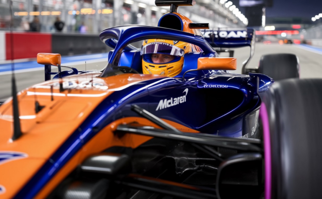 Ο Brad Pitt οδηγεί μια McLaren