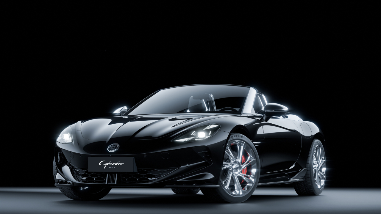 MG Cyberster Black: Η σαγήνη του ηλεκτρικού noir στο Goodwood
